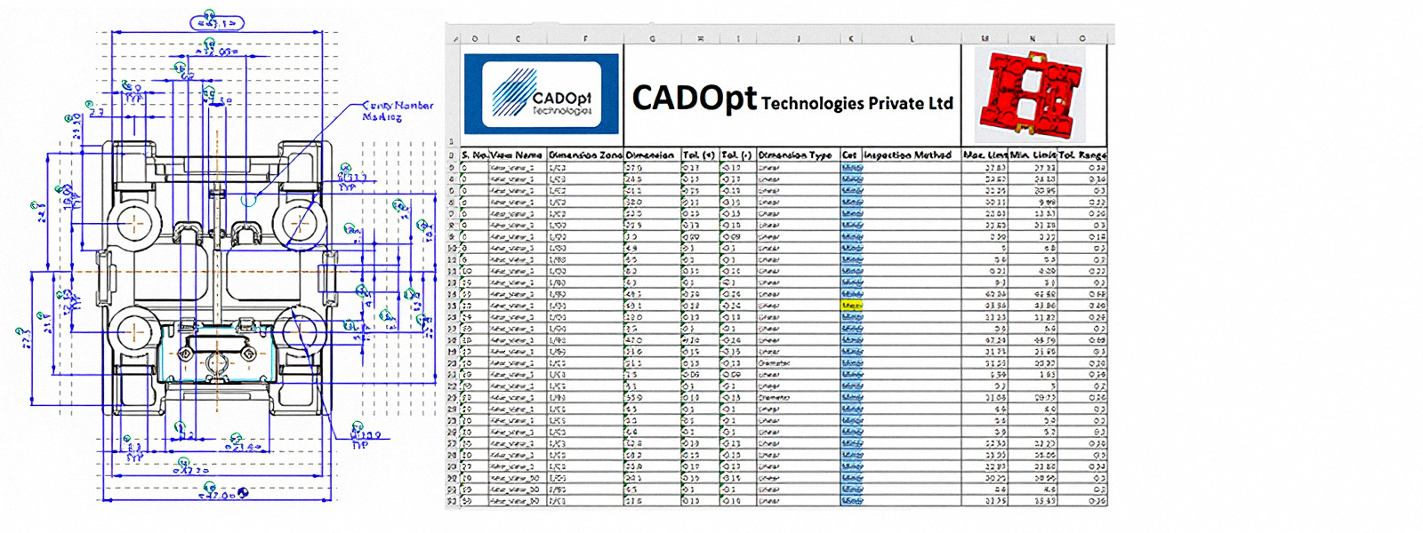 Custom automation application for die and tooling design