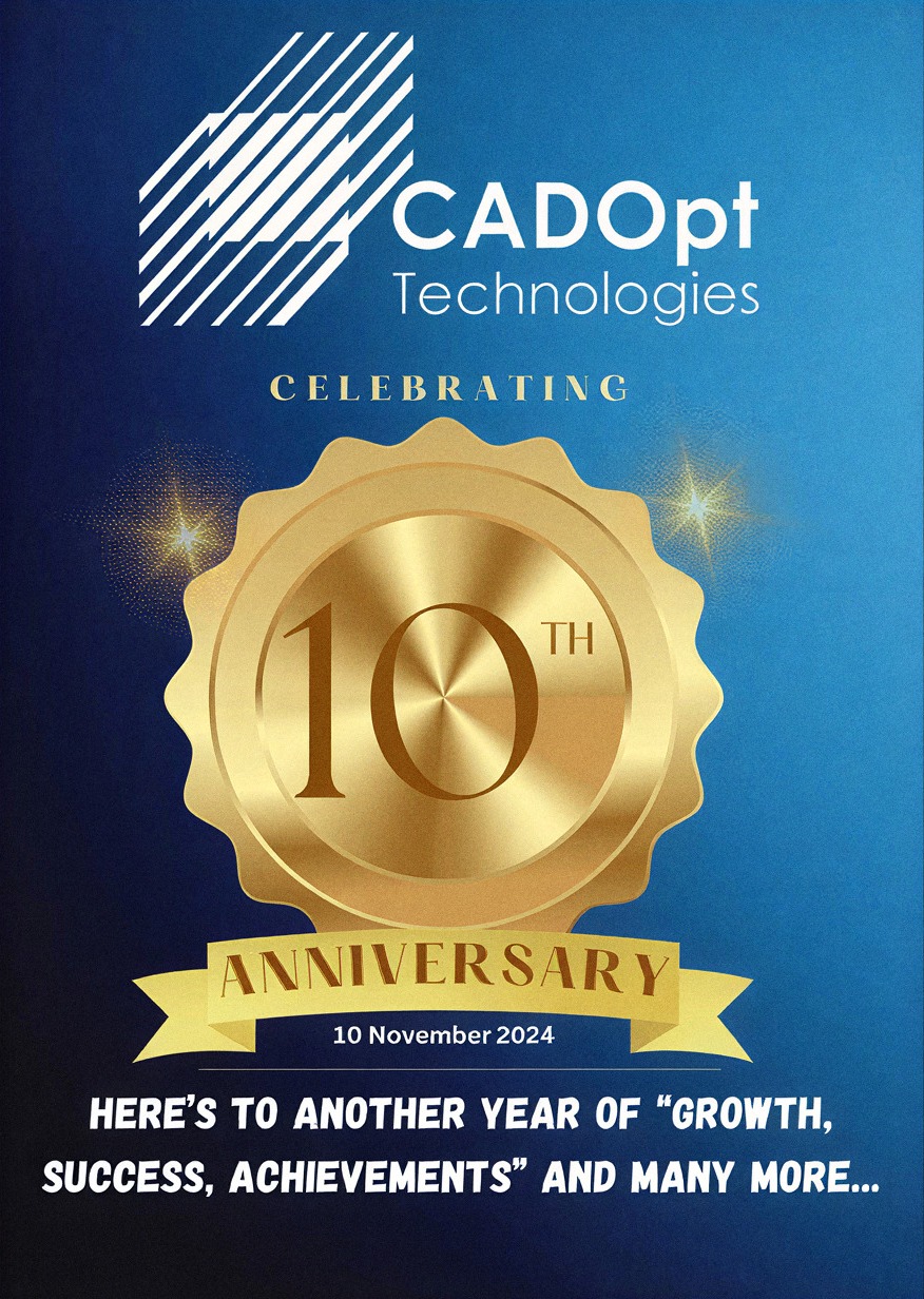 10th Business Anniversary of CADOpt Technologies