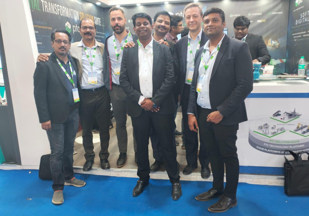 CADOpt team at Aero India Show 2023