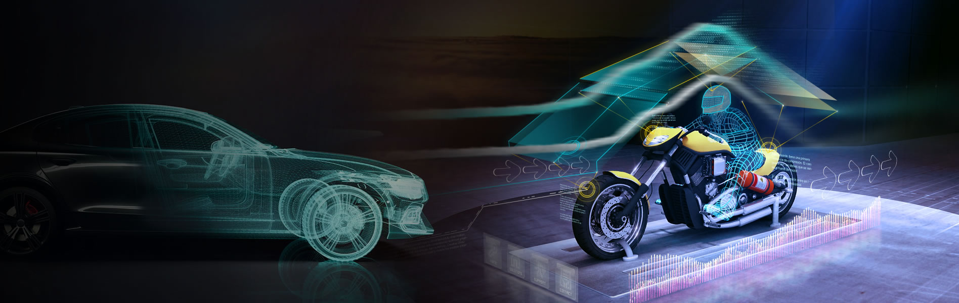 Automotive engineering visual from CADOpt