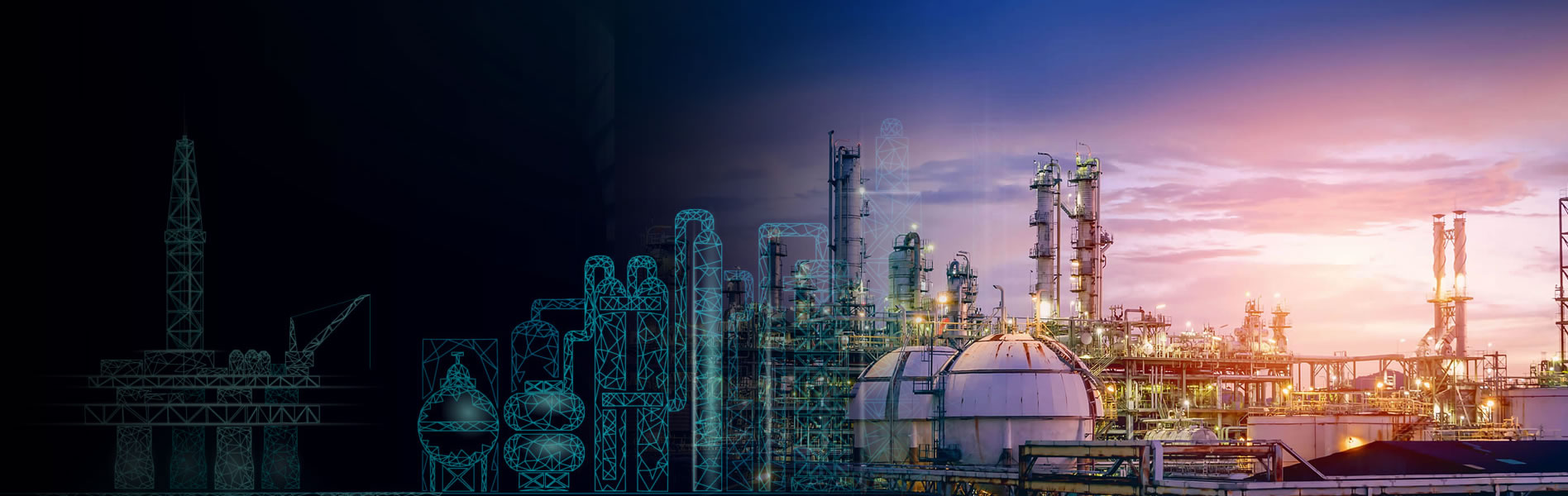 Oil, gas and energy plant engineering visual from CADOpt